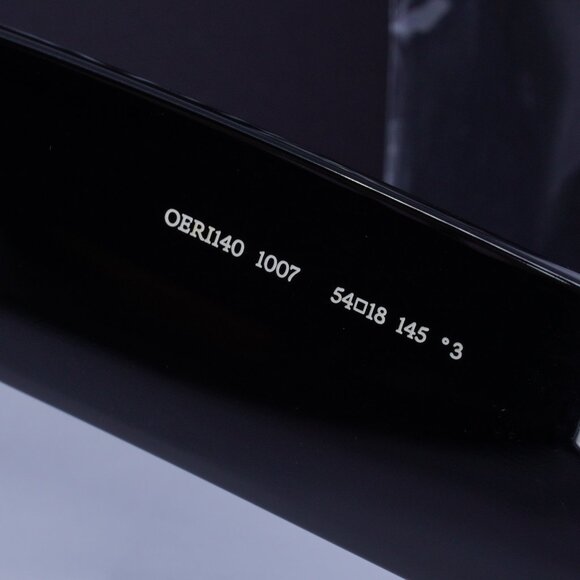 Off-White OERI140 TROY 1007 Rectangle Sunglasses – Black/Dark Grey - Picture 7 of 9